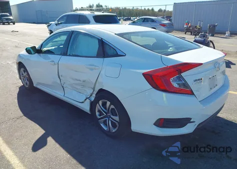 2016 Honda Civic Lx from USA, damaged, VIN 19XFC2F53GE069511